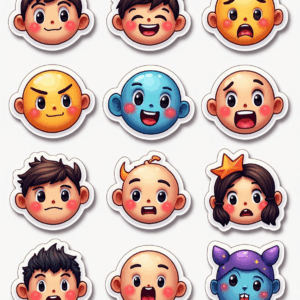 Mood Stickers - Sheet v23